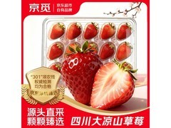 京觅大凉山1斤装草莓包邮，仅25.9元速来！