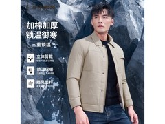 才子男士加厚棉衣165元抢