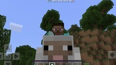 我的世界：移动版骑羊新玩法