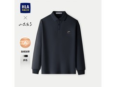 海澜25山不在高男士加绒Polo衫低至78.8元