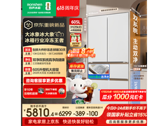 容声大冰象605L法式冰箱