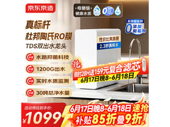 京东京造灵犀1000G净水器低至969元