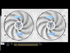 2025年显卡推荐：瀚铠RX 9060 XT 8GB OC 白色合金