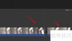mac上iMovie两段视频加转场