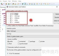 Eclipse自动生成get set方法