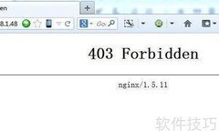 Nginx 403错误解决方法