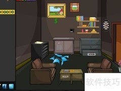 逃离间谍屋：25字攻略