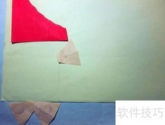 小母鸡撕纸手工
