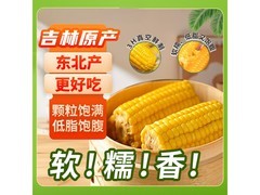 东铁村东北黄糯玉米棒，2.5kg 直降 5 元仅 14.89 元