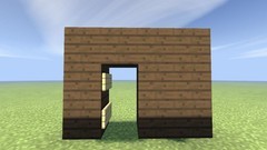 我的世界：移动版隐藏门教程