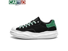 卡帝乐鳄鱼男士秋冬英伦皮鞋低至39元