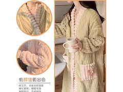 有只绵女士加厚珊瑚绒睡衣39.8元带回家