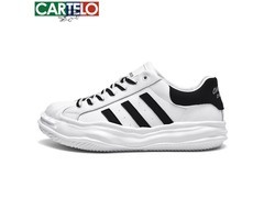 卡帝乐鳄鱼男士秋冬皮鞋低至39元