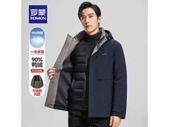 罗蒙短款羽绒服新国标，到手仅259元