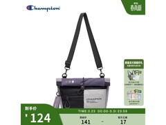 Champion中紫斜挎包，到手低至72.28元