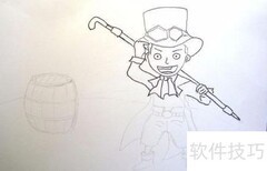 萨博绘画教程：简单几步画出海贼王