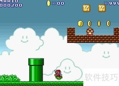 超级玛丽无敌版小游戏