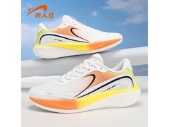 贵人鸟运动鞋P5B2411白橙黄44码