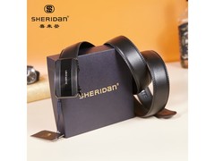 SHERIDAN牛皮自动扣腰带49元