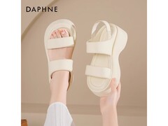 达芙妮厚底凉鞋女夏款99.9元