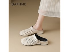 达芙妮透气时尚拖鞋，到手仅74.04元