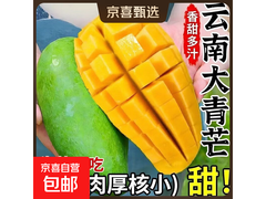西双版纳大青芒2.9元2斤！满4减3，生熟两吃超划算