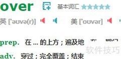 over的四大含义解析