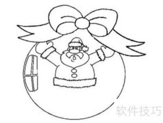 搞笑圣诞老人简笔画教程