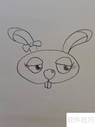 搞笑兔子简笔画，萌翻你！