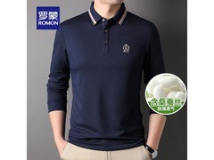 罗蒙春秋抗菌长袖T恤，到手仅59元！