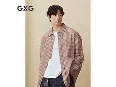 GXG男士格纹长袖外套，低至119元！