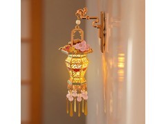 木易故宫花篮宫灯冰箱贴