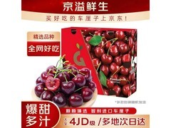 京溢鲜4J智利车厘子热促，满减后低至241.29元