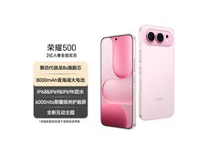 荣耀500 12GB+256GB星光粉手机低价热卖