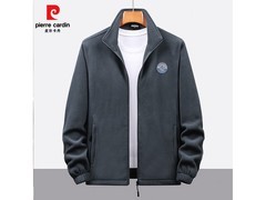 皮尔·卡丹男士抓绒卫衣低至39.9元