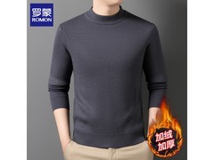 罗蒙男士羊毛衫京东特惠，低至58.34元
