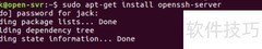 Ubuntu 16开启SSH服务