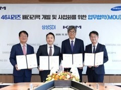 三星SDI携手KG Mobility共研下一代电动汽车电池