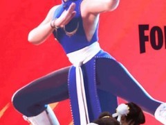 街头霸王真人电影春丽演员卡莉娜·梁形象登陆堡垒之夜联动皮肤