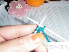 围巾元宝针织法详解