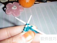 围巾元宝针织法详解