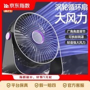 夏日必备！灰紫色台式小风扇促销，仅6.5元带回家