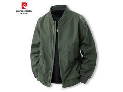 皮尔·卡丹男士棒球服夹克低至59.9元