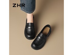 则则女士粗跟乐福鞋69元