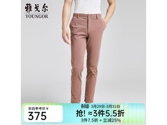 雅戈尔男士春夏季休闲裤316元