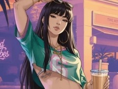 AI生成GTA6风格亚裔女性角色概念图引爆玩家热议