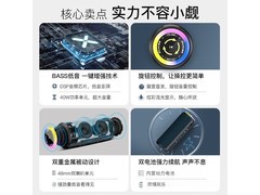 雷登蓝牙音响X8 - MAX满减到手233元