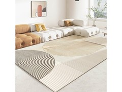 布迪思奶油线条地毯45.9元