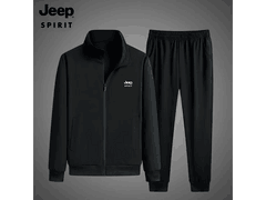 JEEP男士秋冬连帽卫衣两件套1件5折