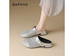 达芙妮包头拖鞋女夏新款